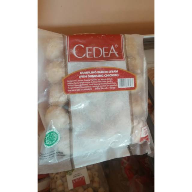 

Cedea Dumpling Ikan isi Ayam 500gr
