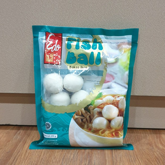 

Edo Fish Ball Baso Ikan Frozen Food 250 Gr