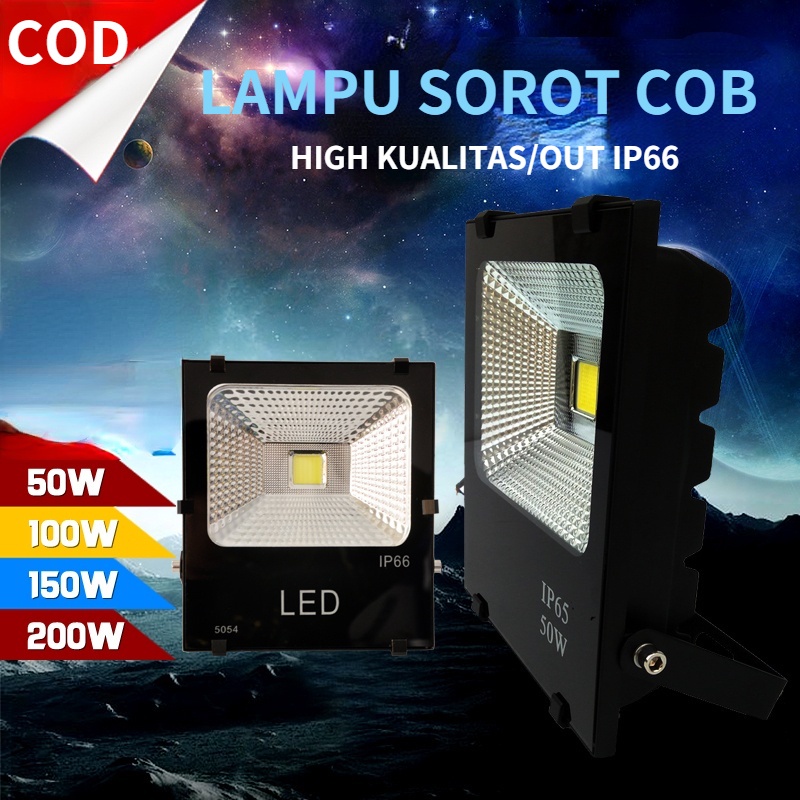 lampu led OVITION sorot 50W / tembak / floodlight /LED 50W 100W KAP SOROT