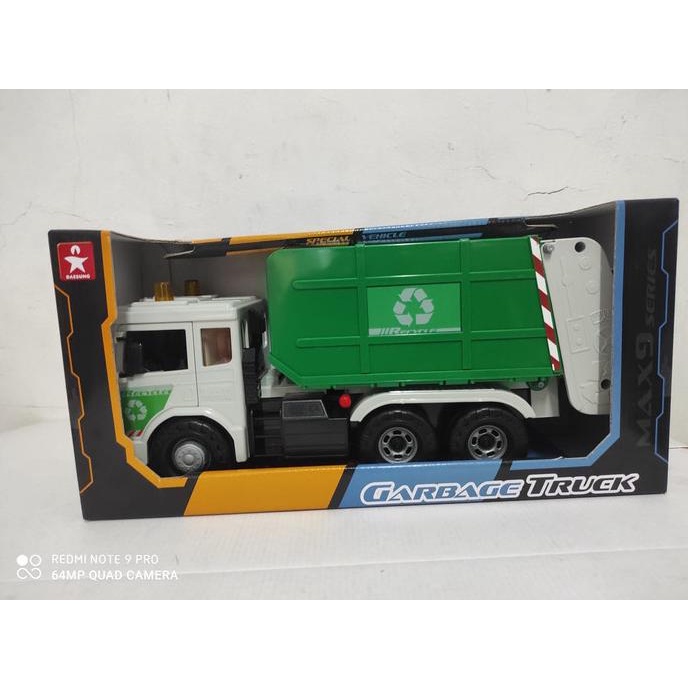 Mainan mobil DAESUNG MAX GARBAGE TRUCK 966-1 ---Termurah---