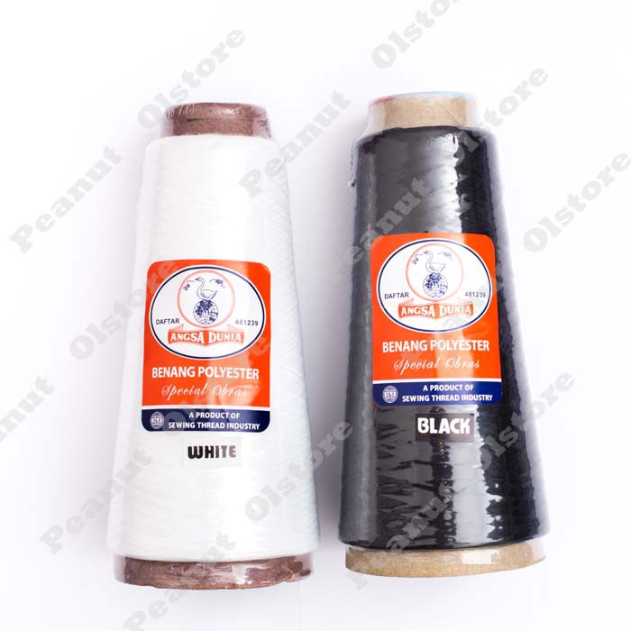 Benang obras polyester angsa dunia Shopee Indonesia Benang obras polyester angsa dunia Shopee Indonesia