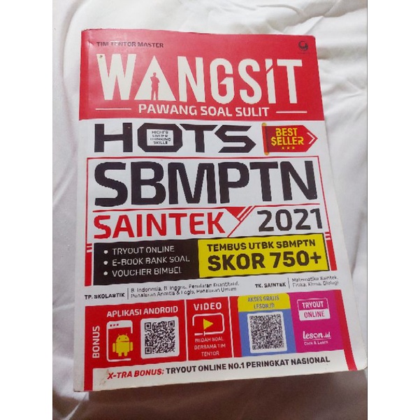 

WANGSIT HOTS SBMPTN SAINTEK 2021