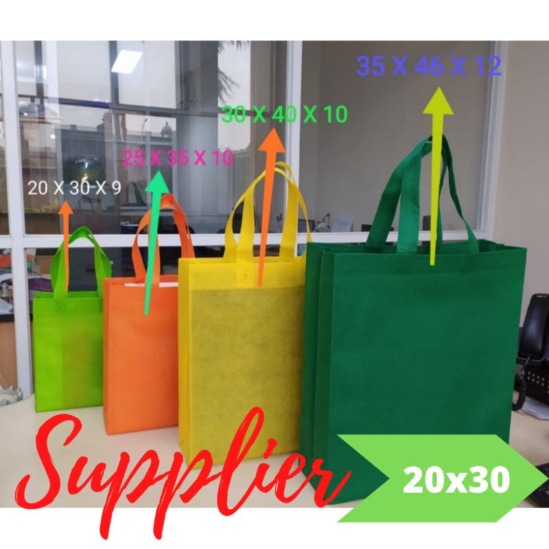 

Tas Spunbond Hbpa box goodie bag 20x25x9 (isi 24pcs)