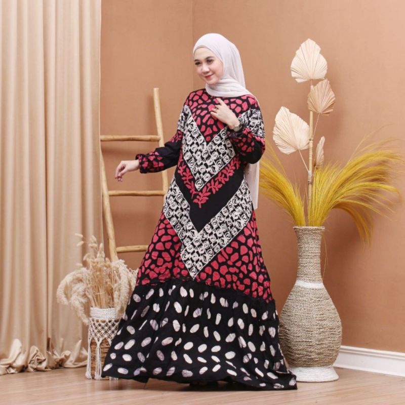 GAMIS TWILL RAYON CAP MALAMAN JUMBO