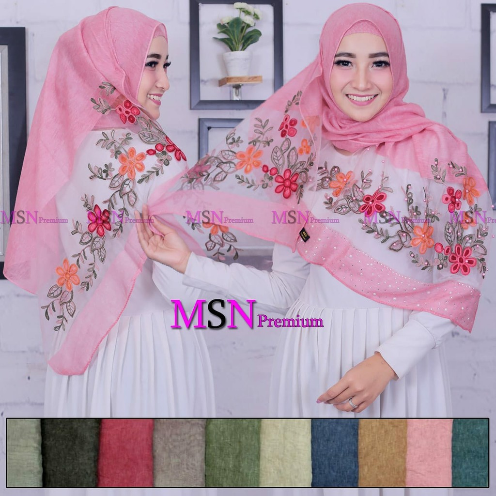 PASHMINA PREMIUM // PASHMINA ORGANZA // SUPPLIER FASHION MUSLIM // HIJAB IMPORT MURAH // HIJAB