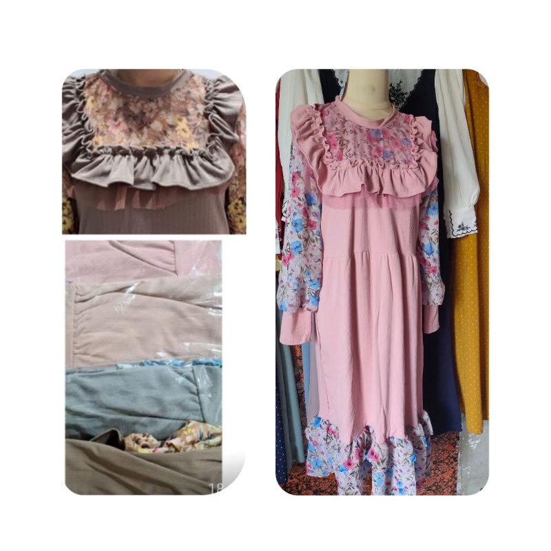 Tunik kotak yg tile original by CAVEL,❤️❤️❤️