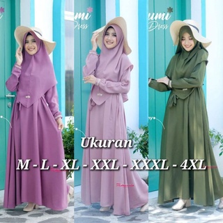 MAYUMI SYARI PLUS JILBAB UKURAN M L XL XXL XXXL 4XL GAMIS BUSUI POLOS TERBARU KEKINIAN PESTA REMAJA SET MAXI DRESS JUMBO TERMURAH BERKUALITAS PLUS KHIMAR DRESS PLUS JILBAB MURAH FASHION MUSLIM SERAGAM KONDANGAN LEBARAN PROMO PREMIUM BUSUI BAJU WANITA