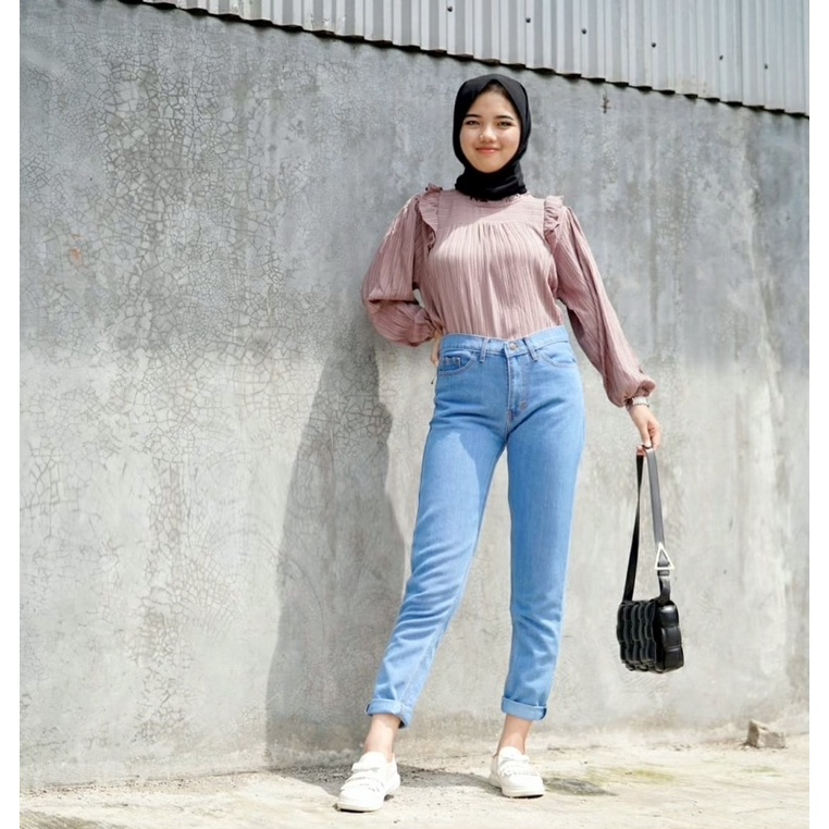 GFS  PLAIN BOYFRIEND JEANS BASIC