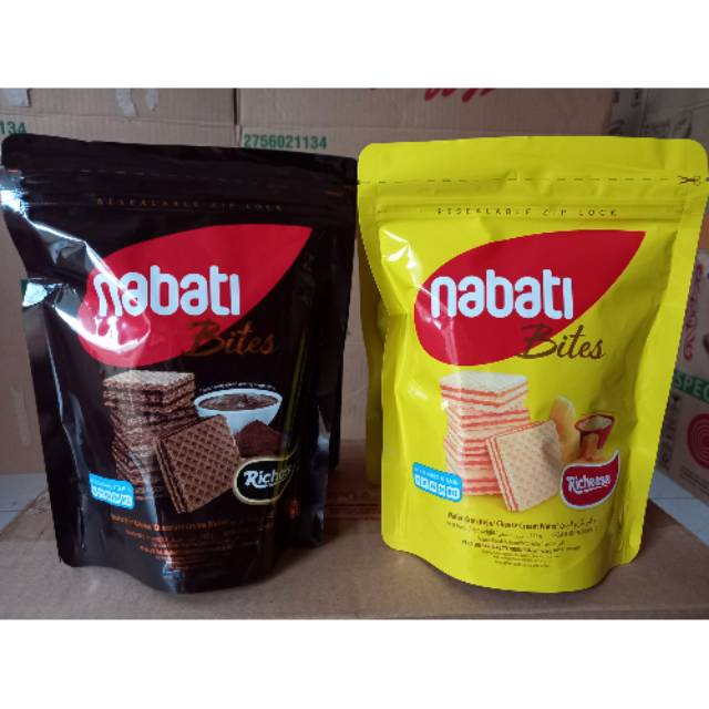 

RICHEESE NABATI wafer pouch 115 grm