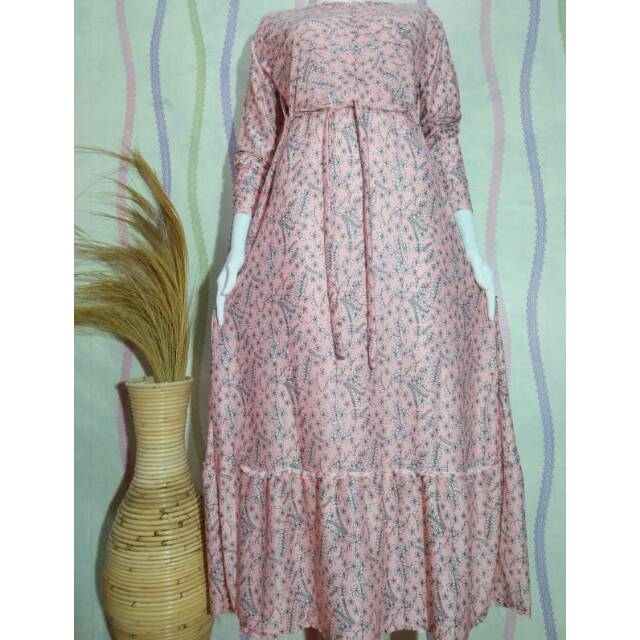 GAMIS MURAH MOTIF BUNGA KECIL