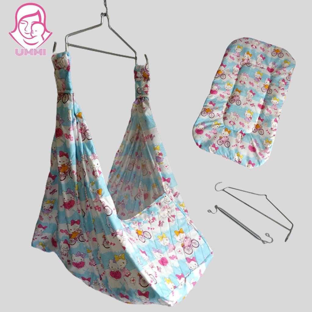 Ayunan Kelambu Bayi Karakter / Ayunan Bayi / Kelambu Bayi / Matras Bayi-MOTIF 6