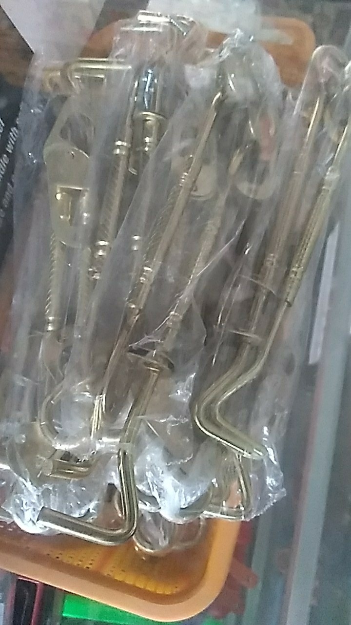 Hak Angin Bulat 8 Inch Gold Rtk Kunci Jendela Kait Jendela Cantolan Jendela Cengkal Penyangga