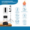 K9 Pro Thermometer Automatic disinfection soap dispenser 2 in 1 Infrared Wall