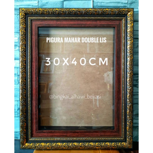 30x40 Bingkai Mahar Ekslusif / Bingkai Mahar Bekasi /Grosir bingkai mahar
