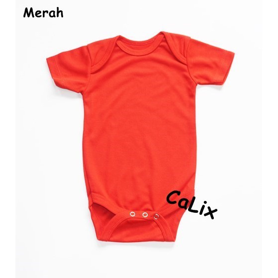 Calix Jumper Baby Polos 0-7 Bulan Soft Cotton