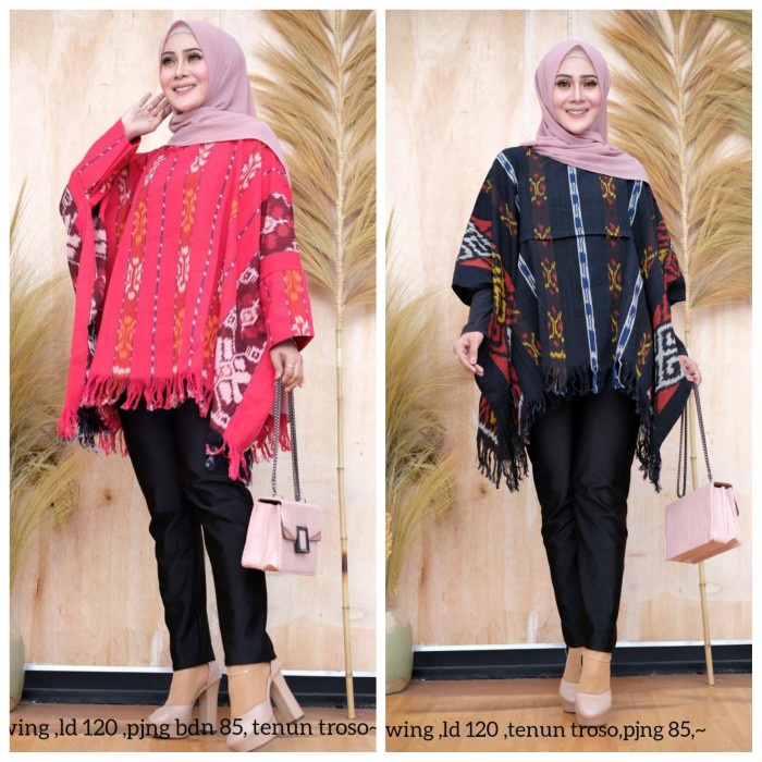 BATWING TENUN TROSO ORI FIT TO XXXL / ATASAN TENUN ASLI