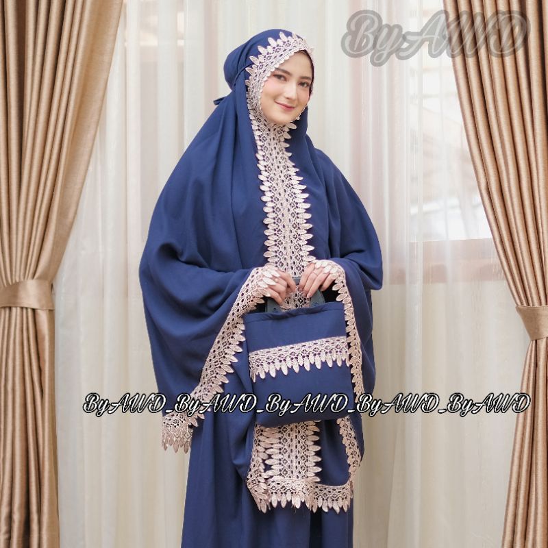 mukena dewasa premium SHAFANASERIES