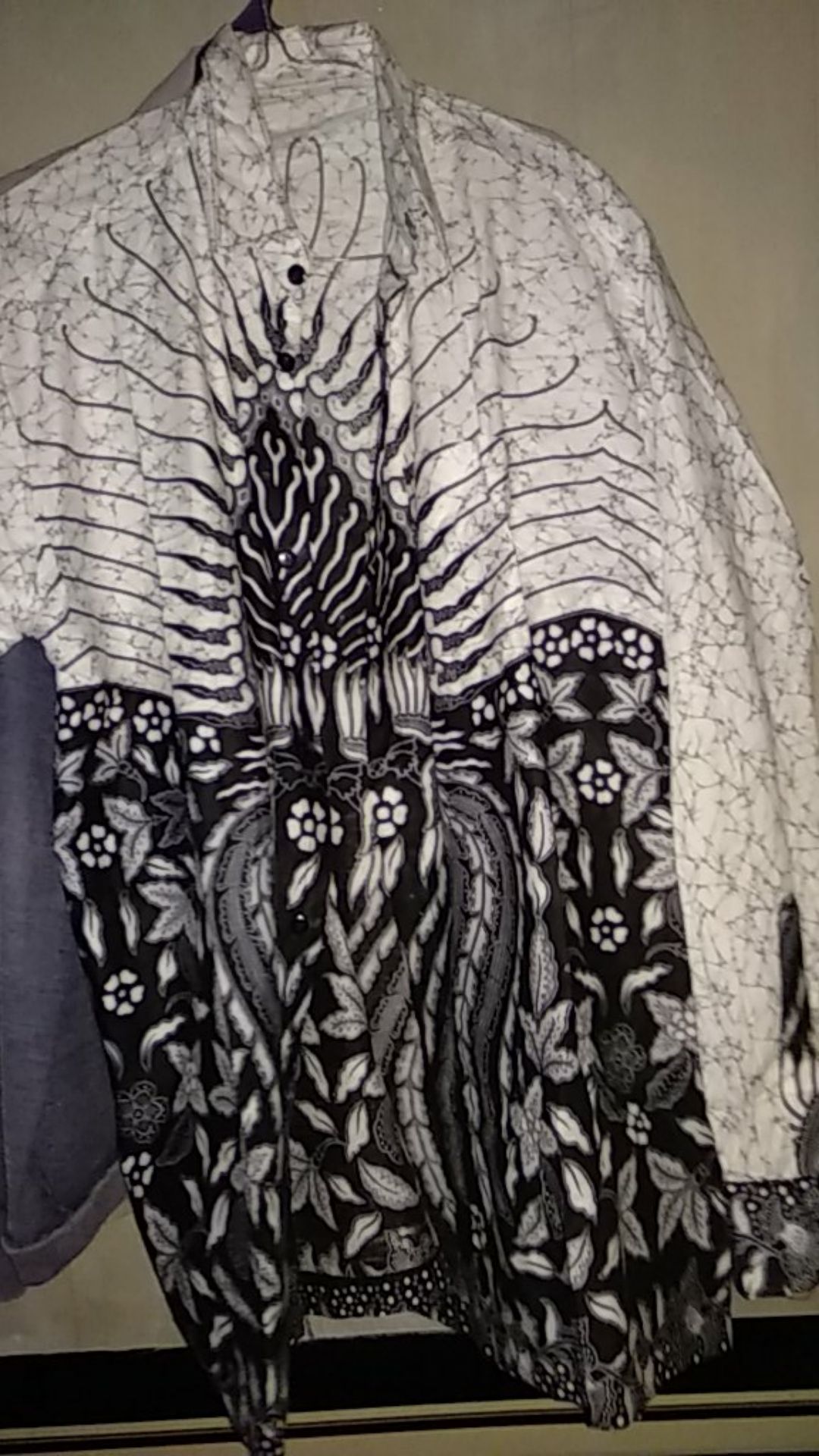 Kemeja Batik Lengan Pendek Hrb Bswart 026 Kenongo Padi