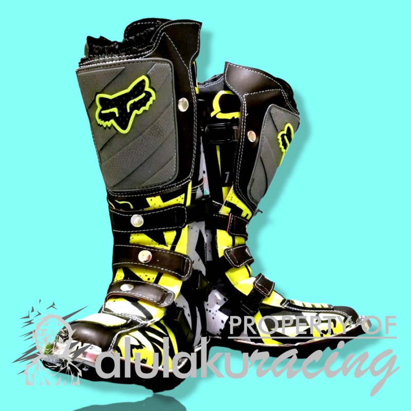 Sepatu Trail Motocross Fullprint MX with Iron Plate - 001