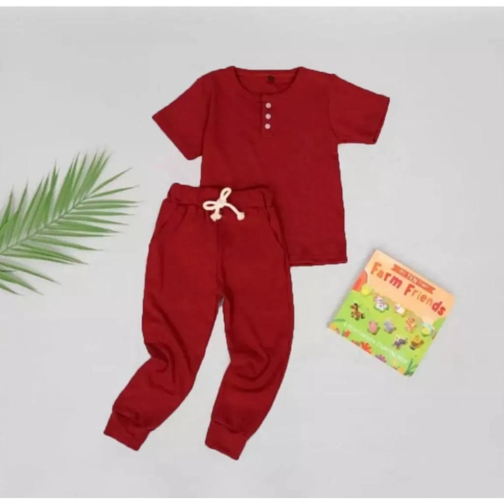 SETELAN ANAK JOJO TERLARIS /BISA COD 1-5 THUN