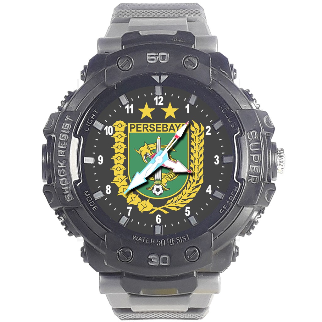 Jam Tangan  PERSEBAYA MOTIF 5 Bagus