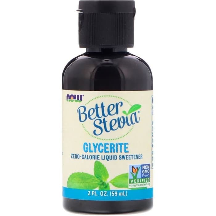 

Now Foods Better Stevia Glycerite (59ml) Pemanis Zero-Calorie ORI USA