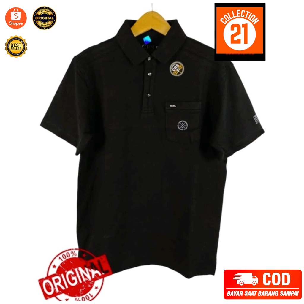 Kaos CRS 91 Kerah Polo Shirt Pria Original Brand Terbaru | Baju Kerah Polo Shirt CRS 91 | Baju cowok