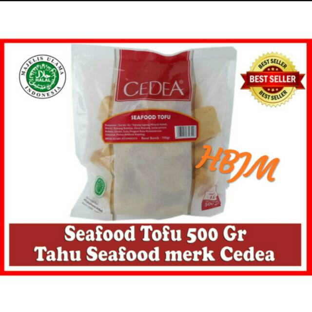 

SEAFOOD TOFU 500 GR (ISI 20 PCS) TAHU SEAFOOD MERK CEDEA