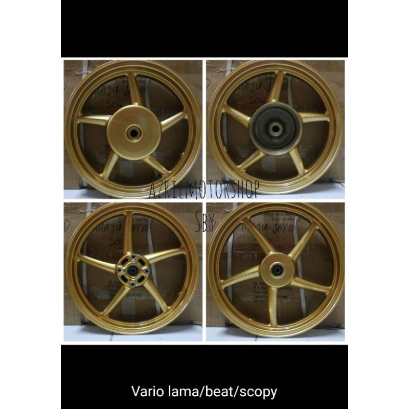 Velg VRossi Copy RCB Vario, Beat, Scoopy R14 185*215/Velg Sprint Rc Sanca Pnp Vario, beat