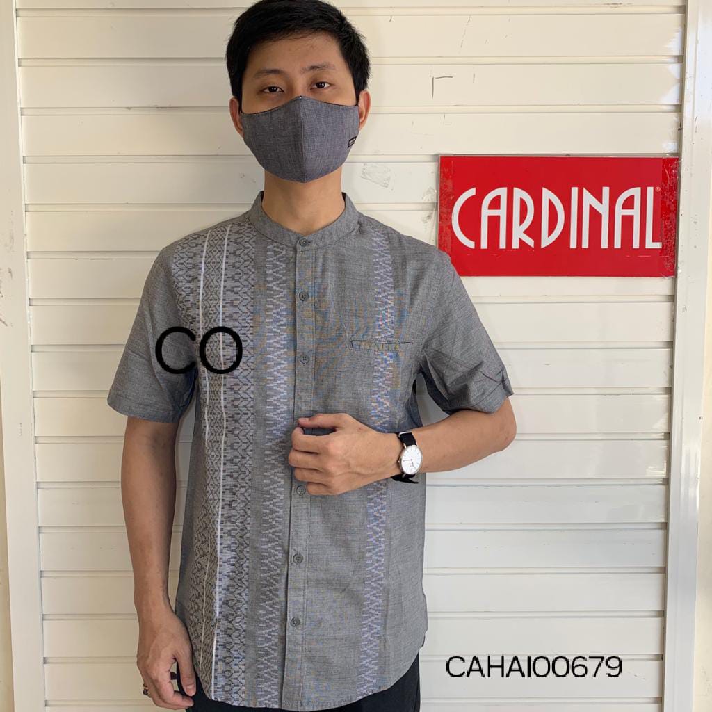 BB CARDINAL KEMEJA KOKO PRIA LENGAN PENDEK FORMAL Baju Cowok Original