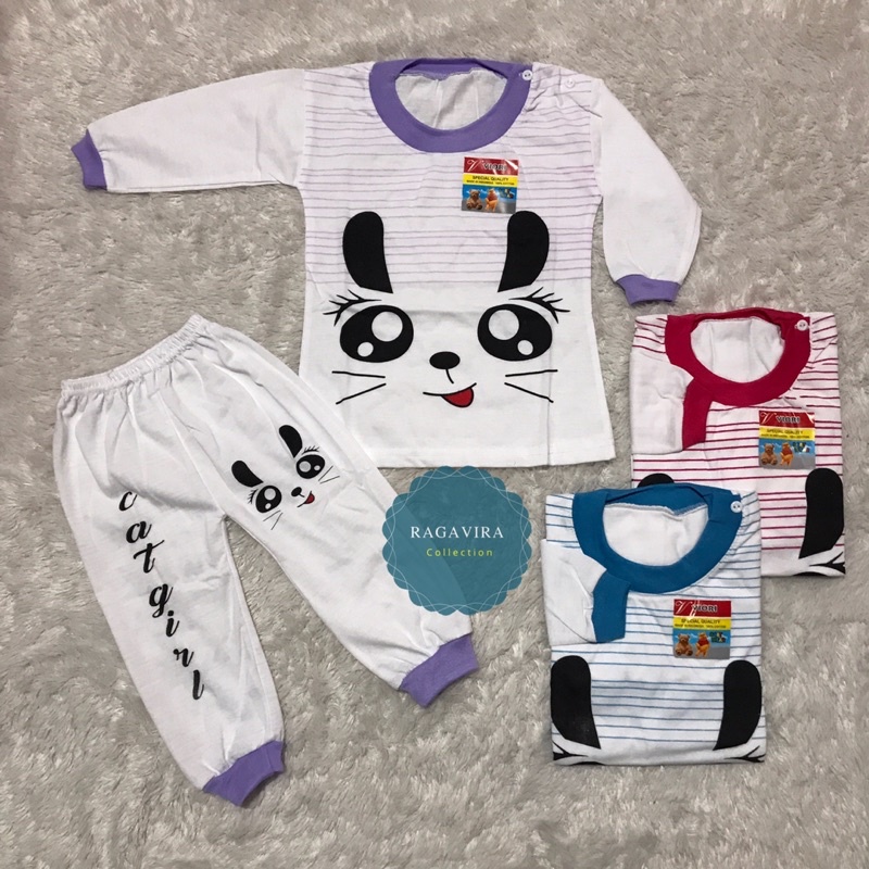 BAJU BAYI cute rabbit Setelan 3-18 Bulan (RG104)