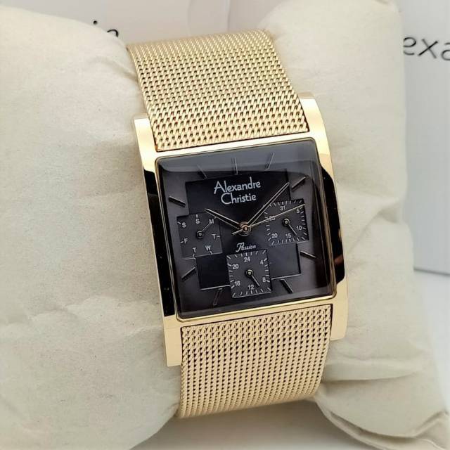 Alexandre Christie Passion AC 2814 BF Ladies Silver Dial Mesh