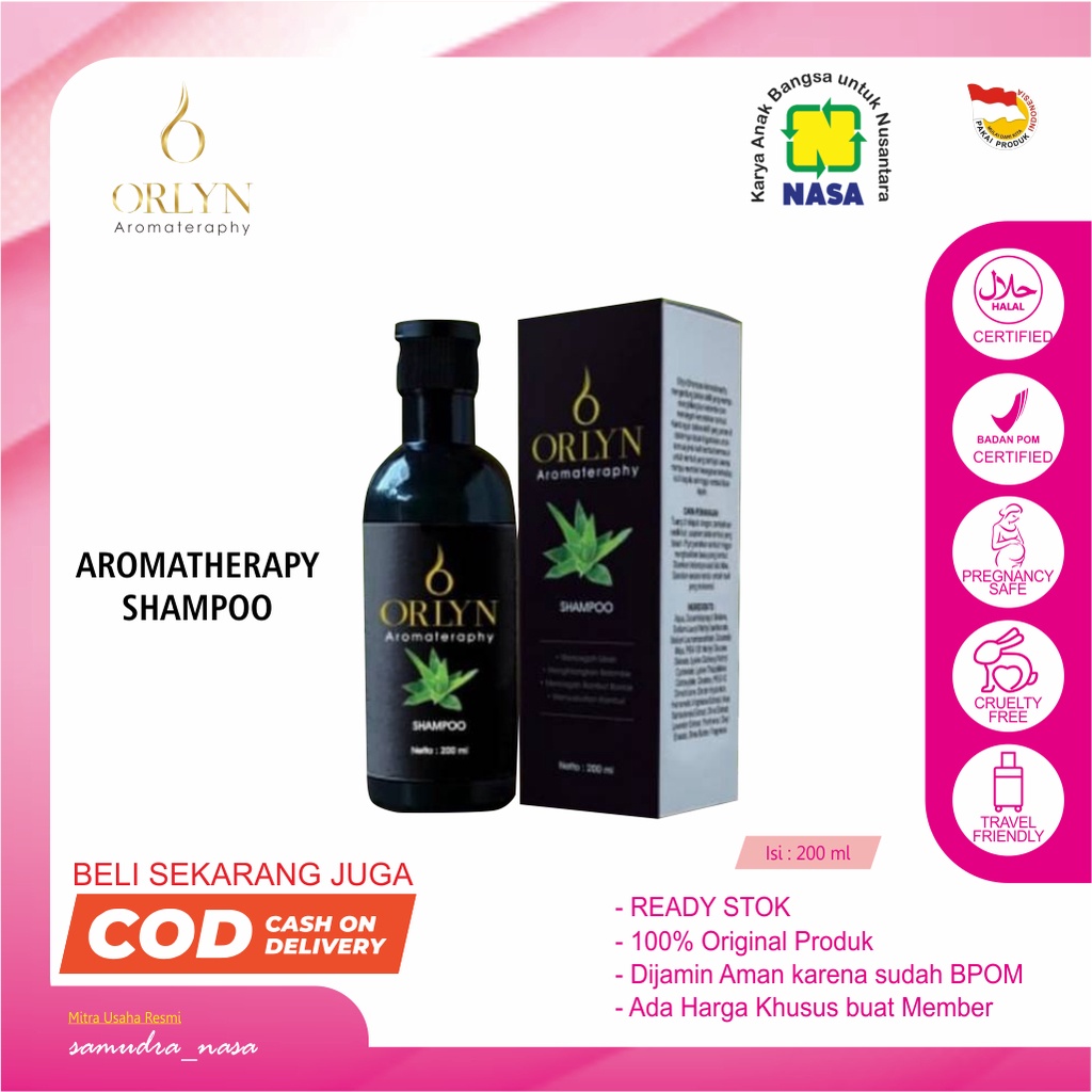 Sampo Anti uban ( Orlyn Aromatherapy Shampoo)