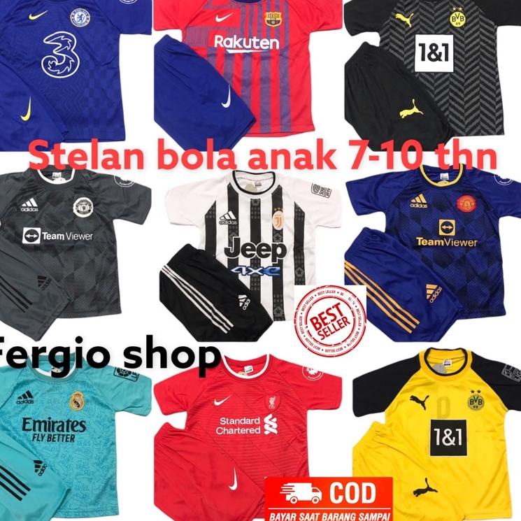 Top Produk.. SETELAN BOLA ANAK/  BAJU BOLA ANAK / JERSEY BOLA ANAK/ BAJU FUTSAL ANAK/ BAJU OLAHRAGA 