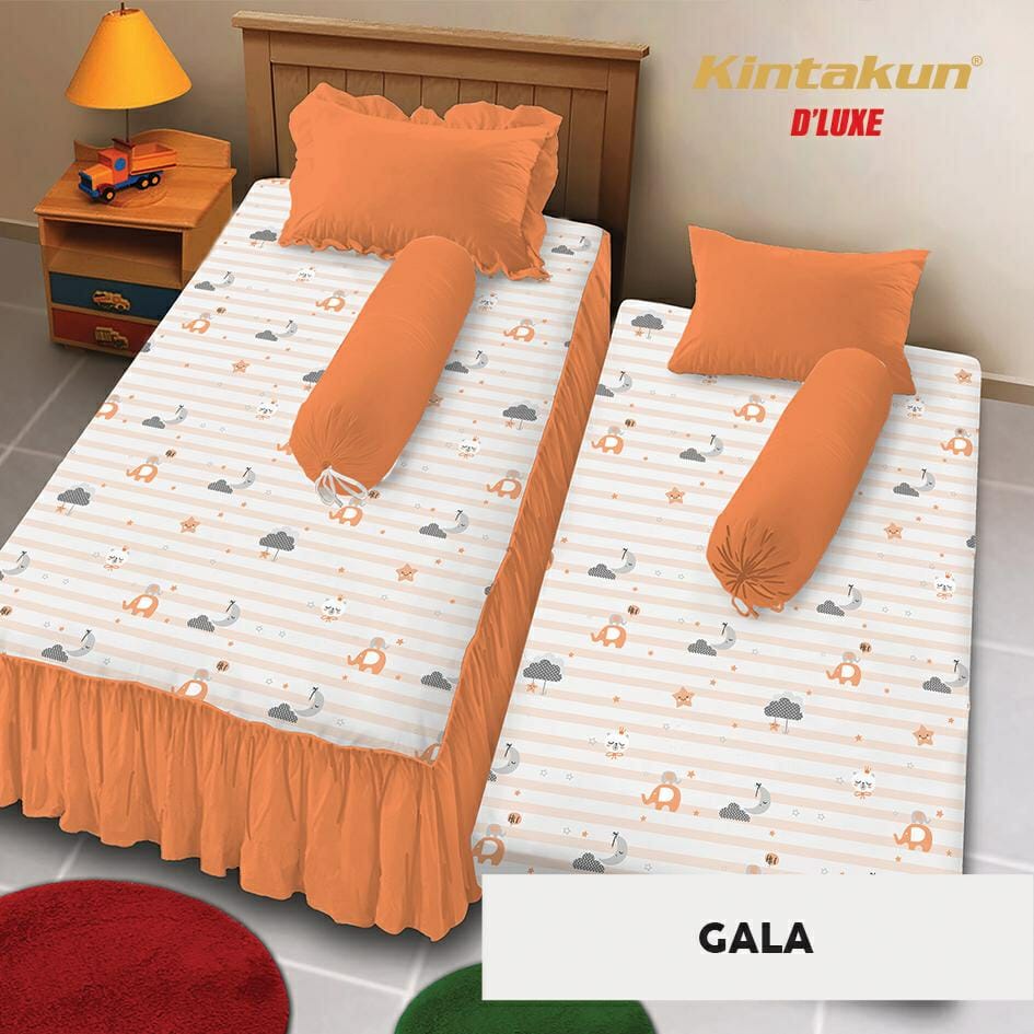 Jual Sprei Deluxe Kintakun 2 In 1 Ukuran 120x200 Sprei Sorong Motif GALA Terbaru ORI Bisa