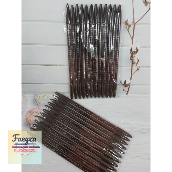 pencil alis bolak balik hitam cokelat