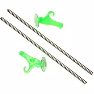 [IMPORT] - Gantungan Handuk 2 pipa Tempel Kamar Mandi Stainlees Steel