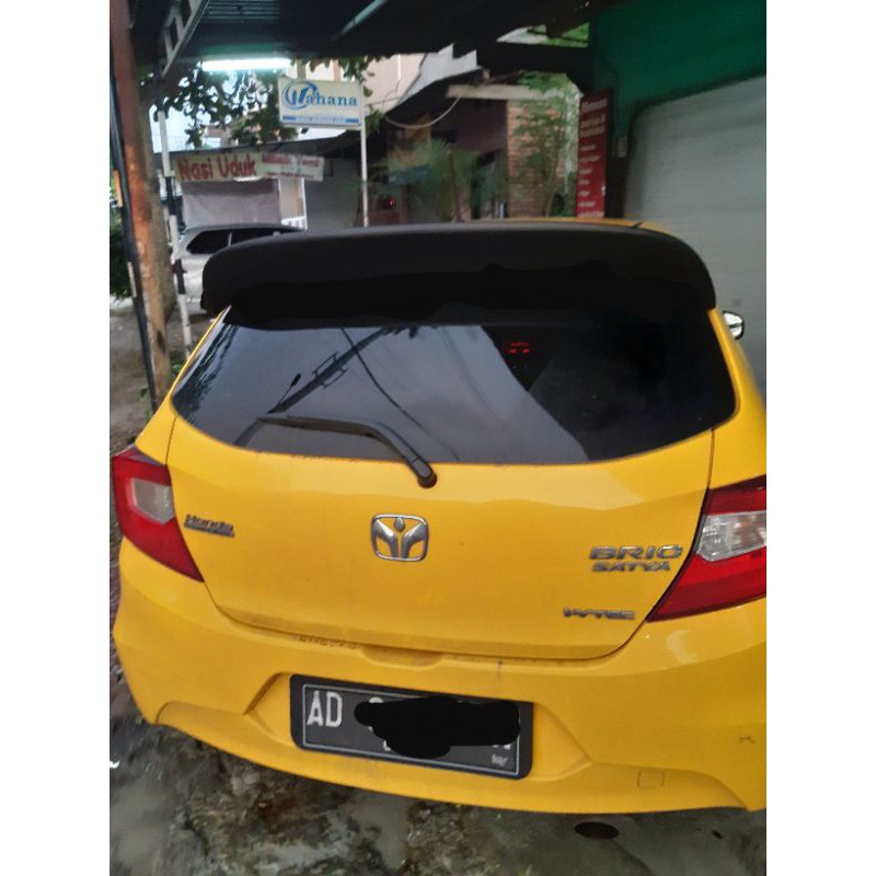 spoiler spoon all new honda brio