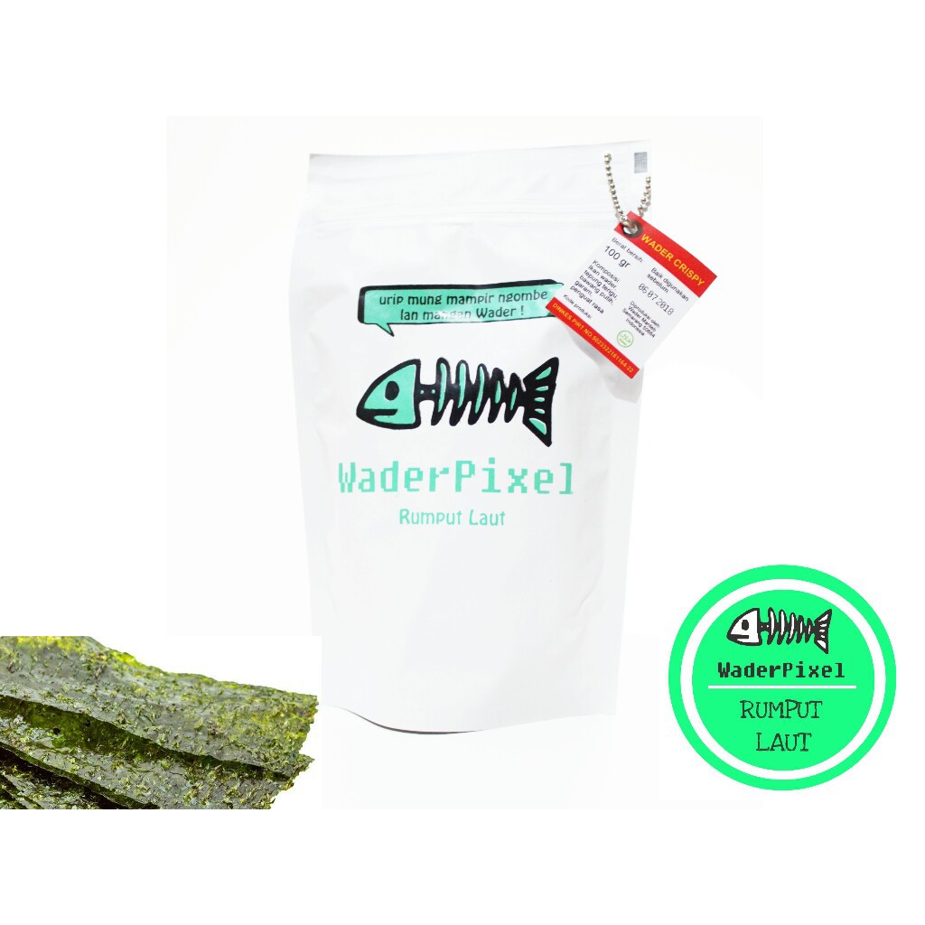 WADER PIXEL RUMPUT LAUT