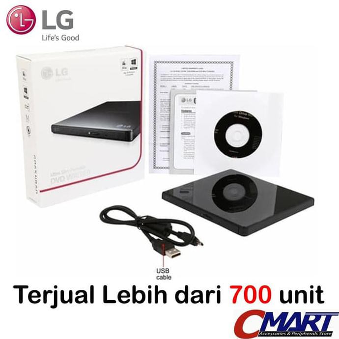 LG DVDRW External Laptop Portable dvdr dvd rw eksternal - LGS-GP65NB60