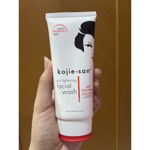 preloved kojie san skin lightening facial wash