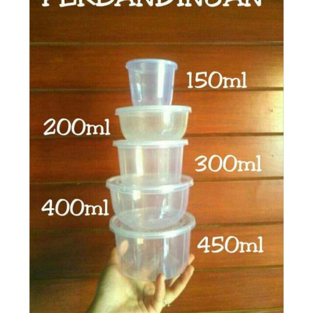 Thinwall Meiji 25set 200ml, 300ml, 250ml, 400ml, 450ml, 500ml, 650ml, 800ml, 1000ml, 1500ml, 2000ml/