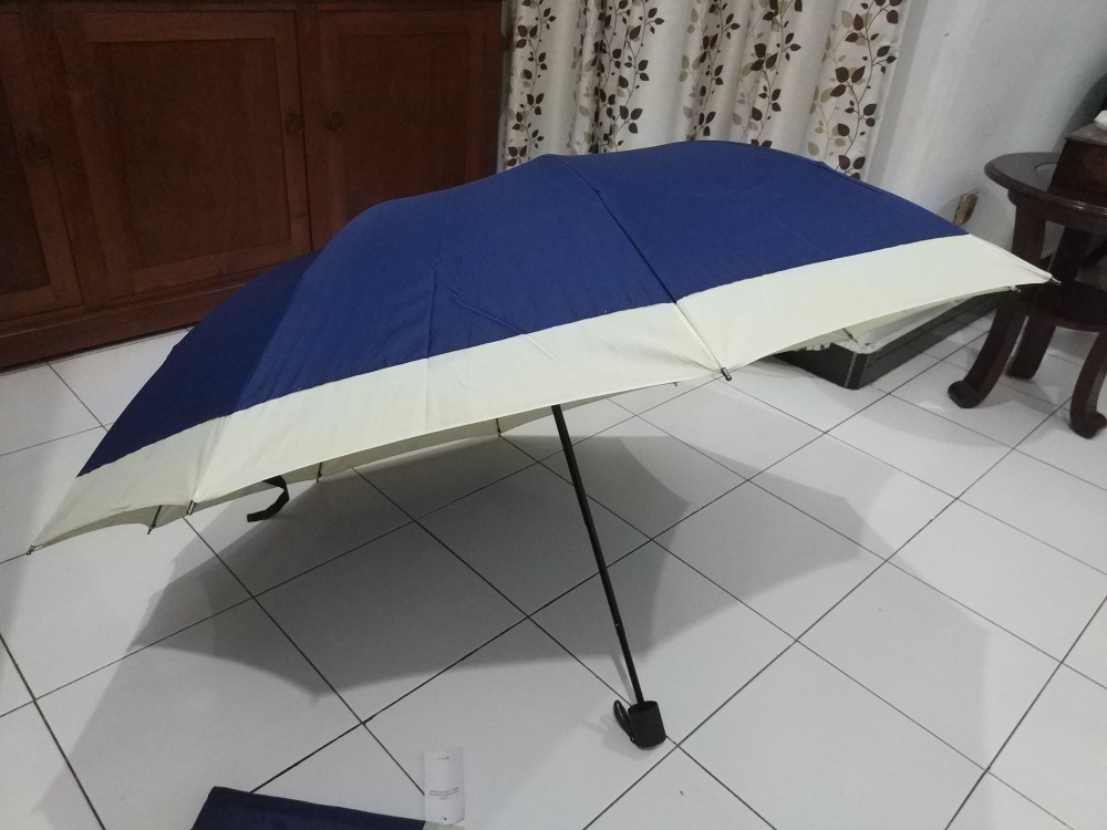 Payung Lipat 3 Golf Bahan Ponzy Ukuran Besar Fashion Kualitas Super
