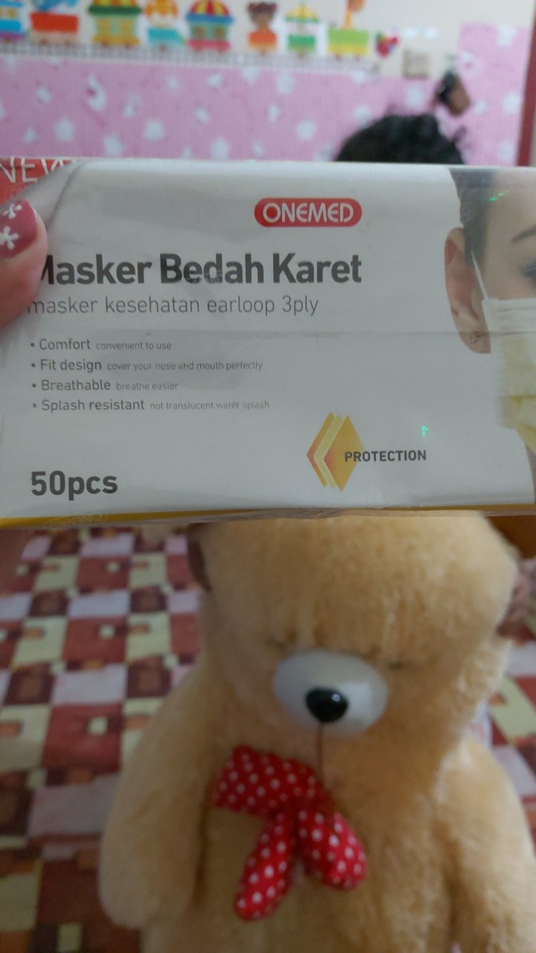 Sarung Tangan Nitrile Medis Handscoon Latex Steril