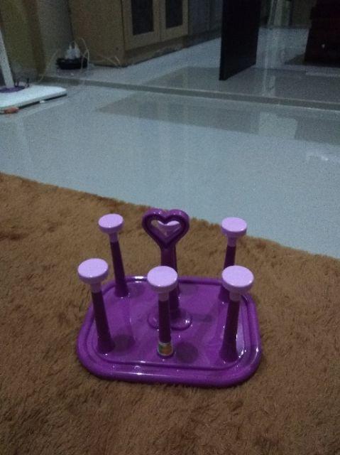 Tempat Gelas Segi Isi 6pcs Tgs1087