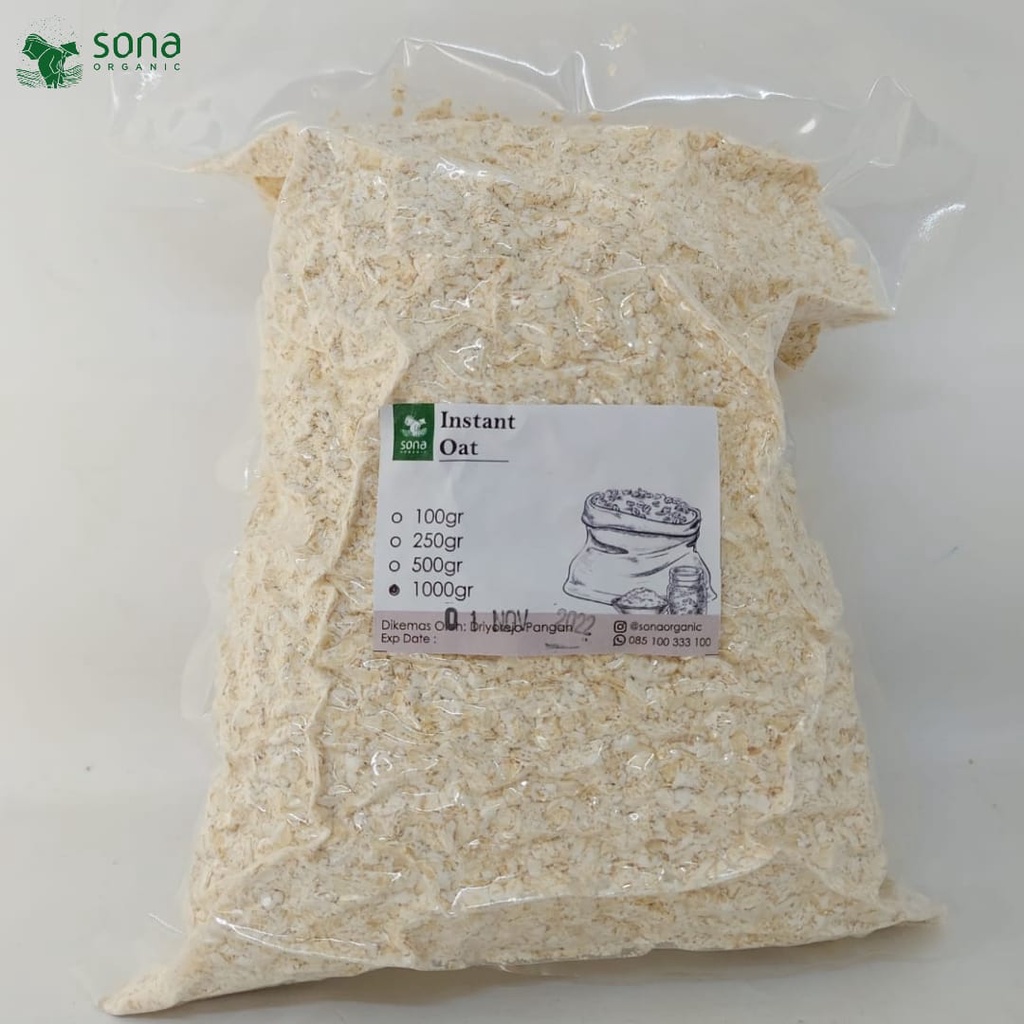 

Instant Oat Australia 1kg - Sona - Instant Oat 1000gr - Oatmeal
