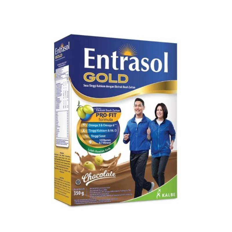 

Entrasol Gold Susu Bubuk Nutrisi Dewasa Chocolate 350 g