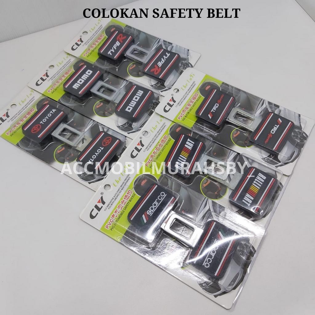 seat belt buckle seatbelt buzzer alarm stopper colokan Colokan Safety Belt Mematikan Alarm Warning Sabuk Pengaman Safety Belt - 2pcs