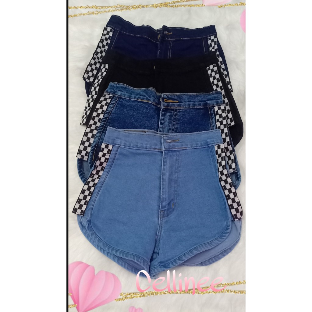celana pendek jeans wanita/ hotpant jeans gbj dadu
