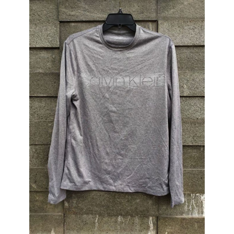 CALVIN KLEIN faded longsleeve tee